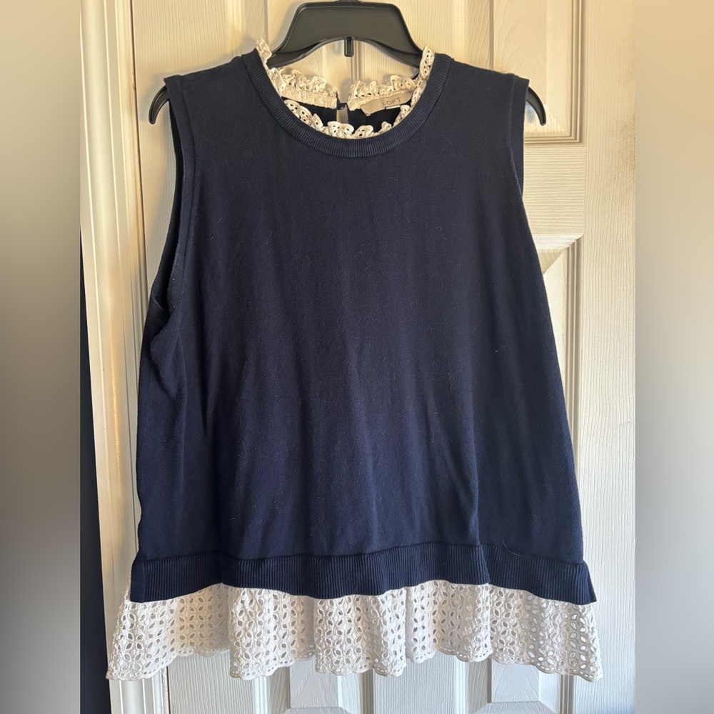 Loft mixed media tank